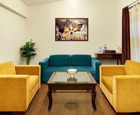 Duplex Suite interior at Manas Resort Igatpuri