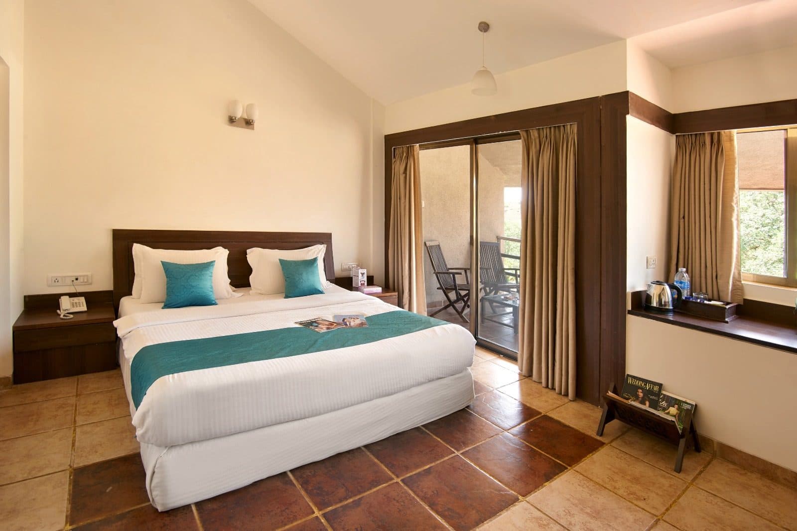 Stay — Deluxe Room Teal Decor Private Balcony