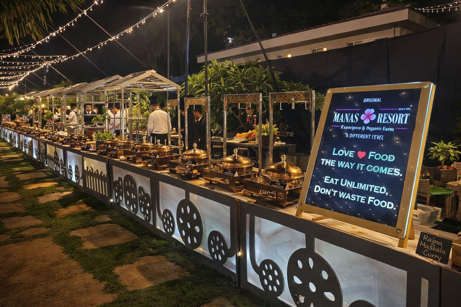 Weddings & Events — Catering Buffet Spread