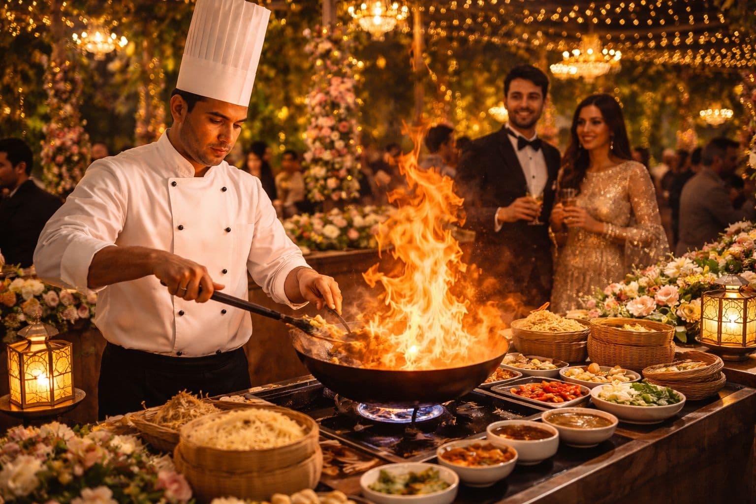 Weddings & Events — Catering Live Cooking