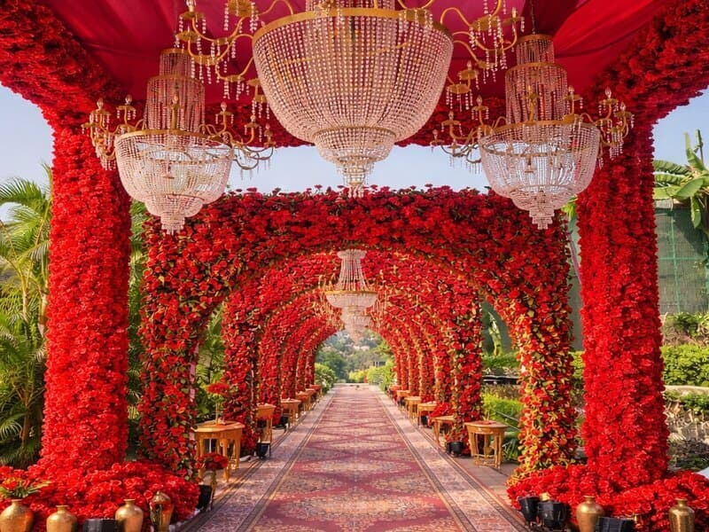 Wedding Stage - Stunning mandap decoration
