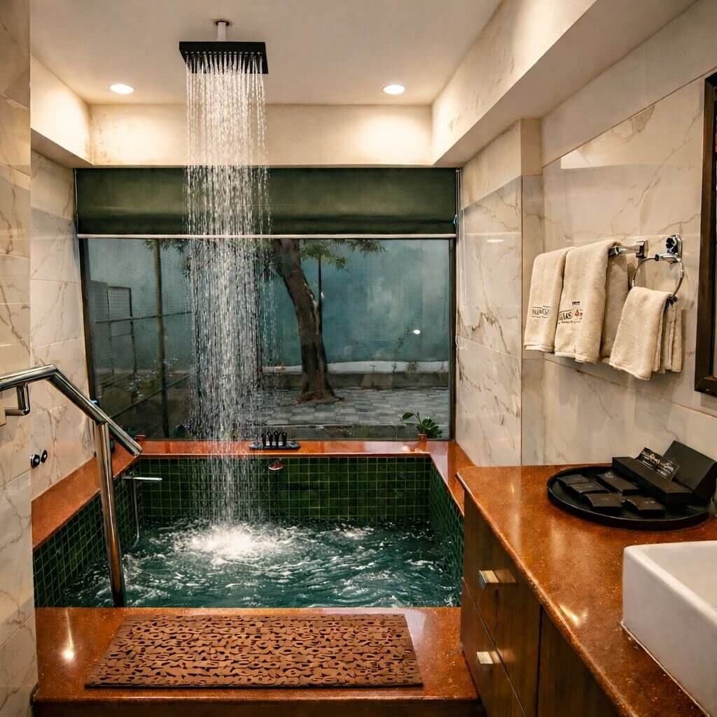 Mini Pool Shower